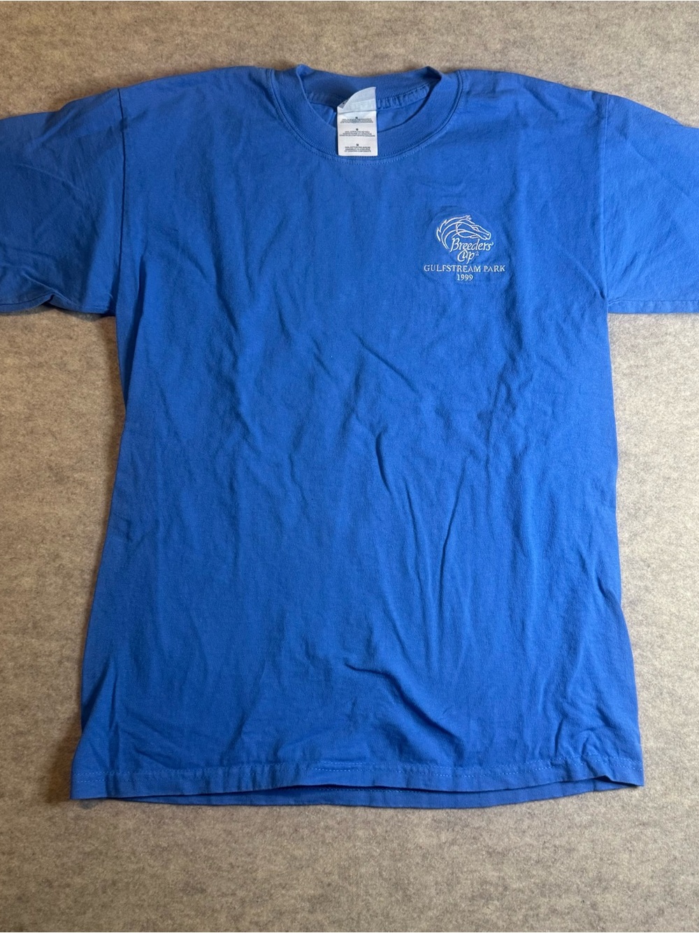 Gildan Royal Blue Breeze's Cup Gulfstream Park Short Sleeve Tee